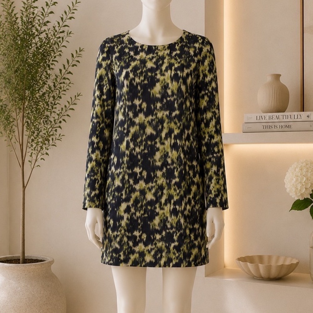 Michael Kors Dress Womens 8 Zipper Cuff Church‎ Career Cocktail Party Statement